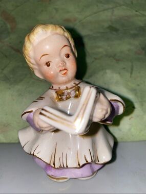 Vintage Porcelain Choir Boy Figurine